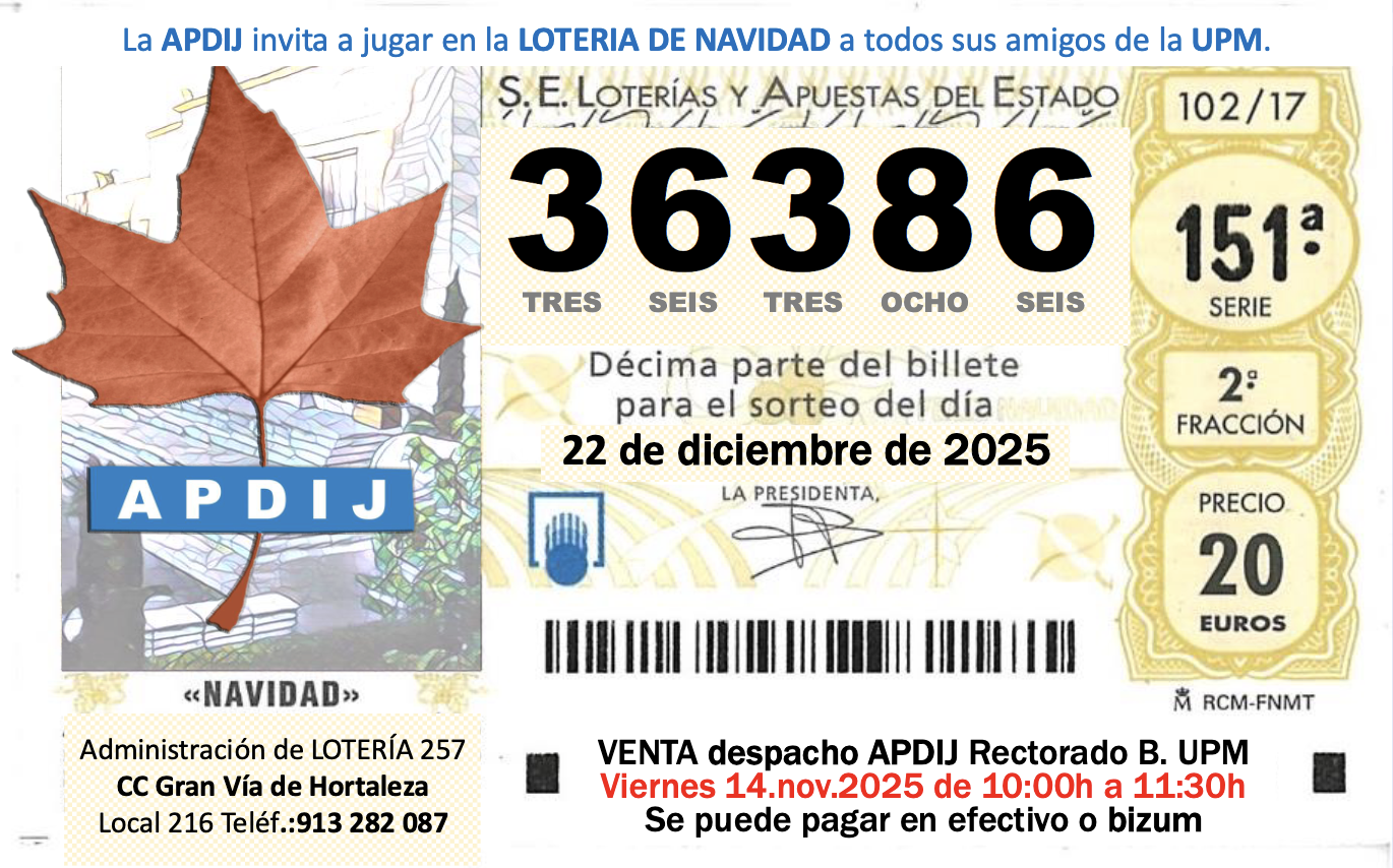 LOTERIA DE NAVIDAD 2025