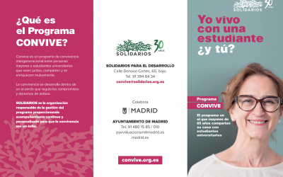 SOLIDARIOS MADRID: Programa Convive